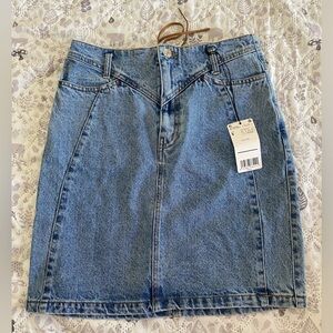 Mango Denim Skirt size S NWT